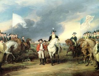 Cornwallis surrender, Yorktown