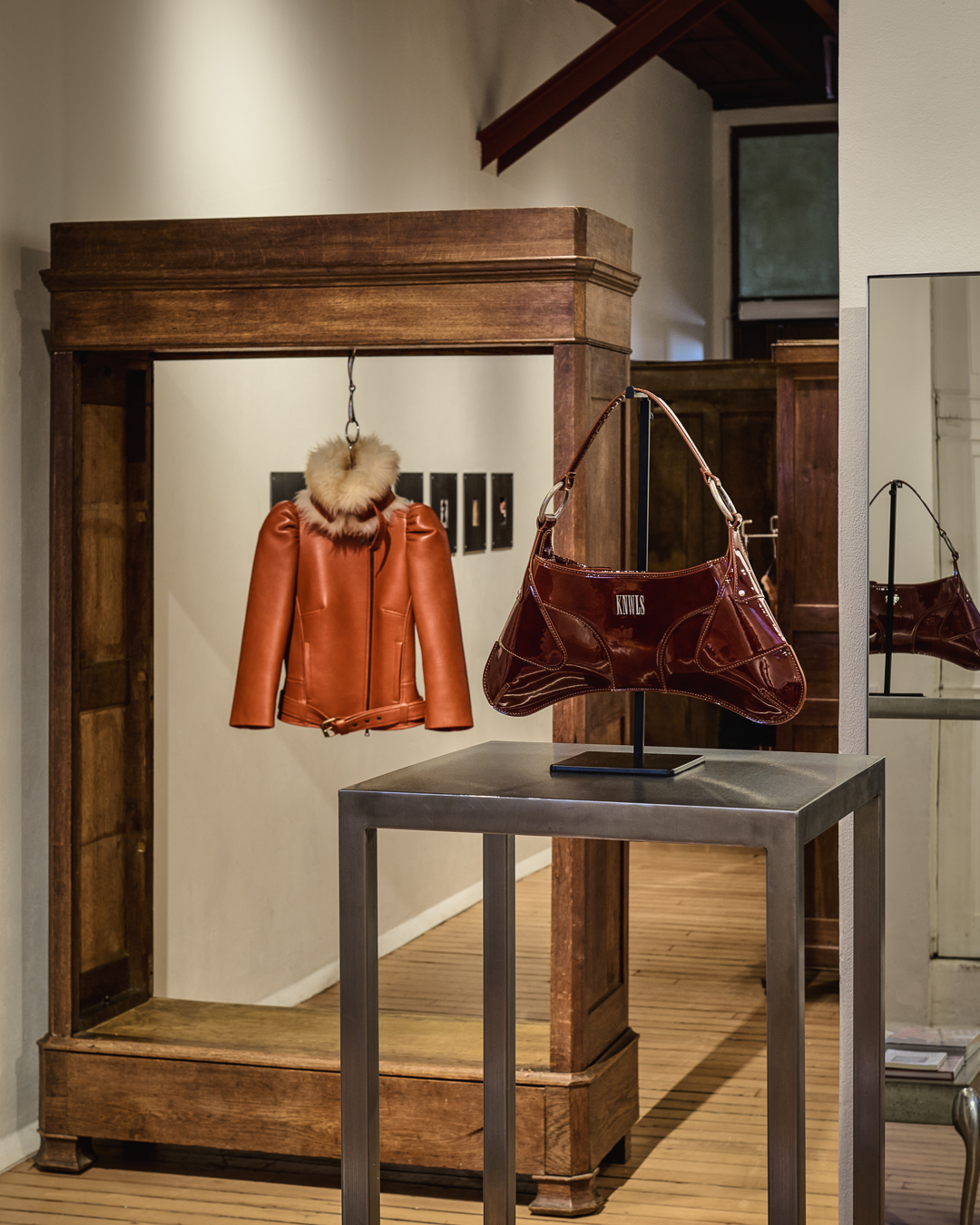 KNWLS A/W 2026 collection at London Fashion Week pop-up store