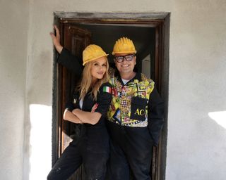 Amanda, 53, and close friend Alan, 47, took on a major project in Tuscany