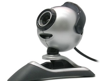 Webcam for an eye, this week; bluetooth headset for an ear next week