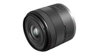 The Canon RF-S 14-30mm f/4-6.3 IS STM PZ against a white background
