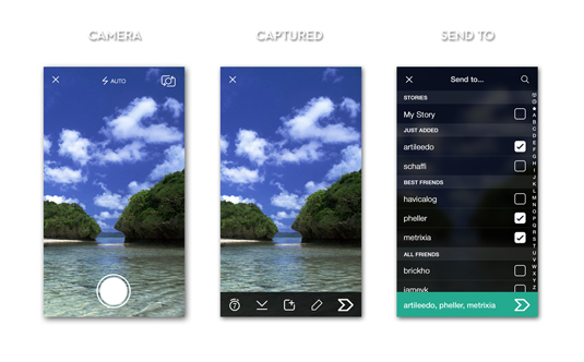 Snapchat redesign