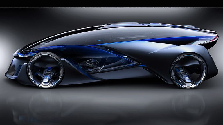 Self-driving and electric-powered