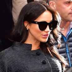 Meghan Markle wears Le Specs cat-eye sunglasses