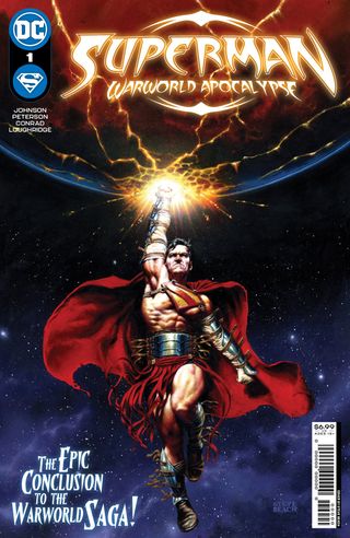 Superman: Warworld Apocalypse #1 cover by Steve Beach