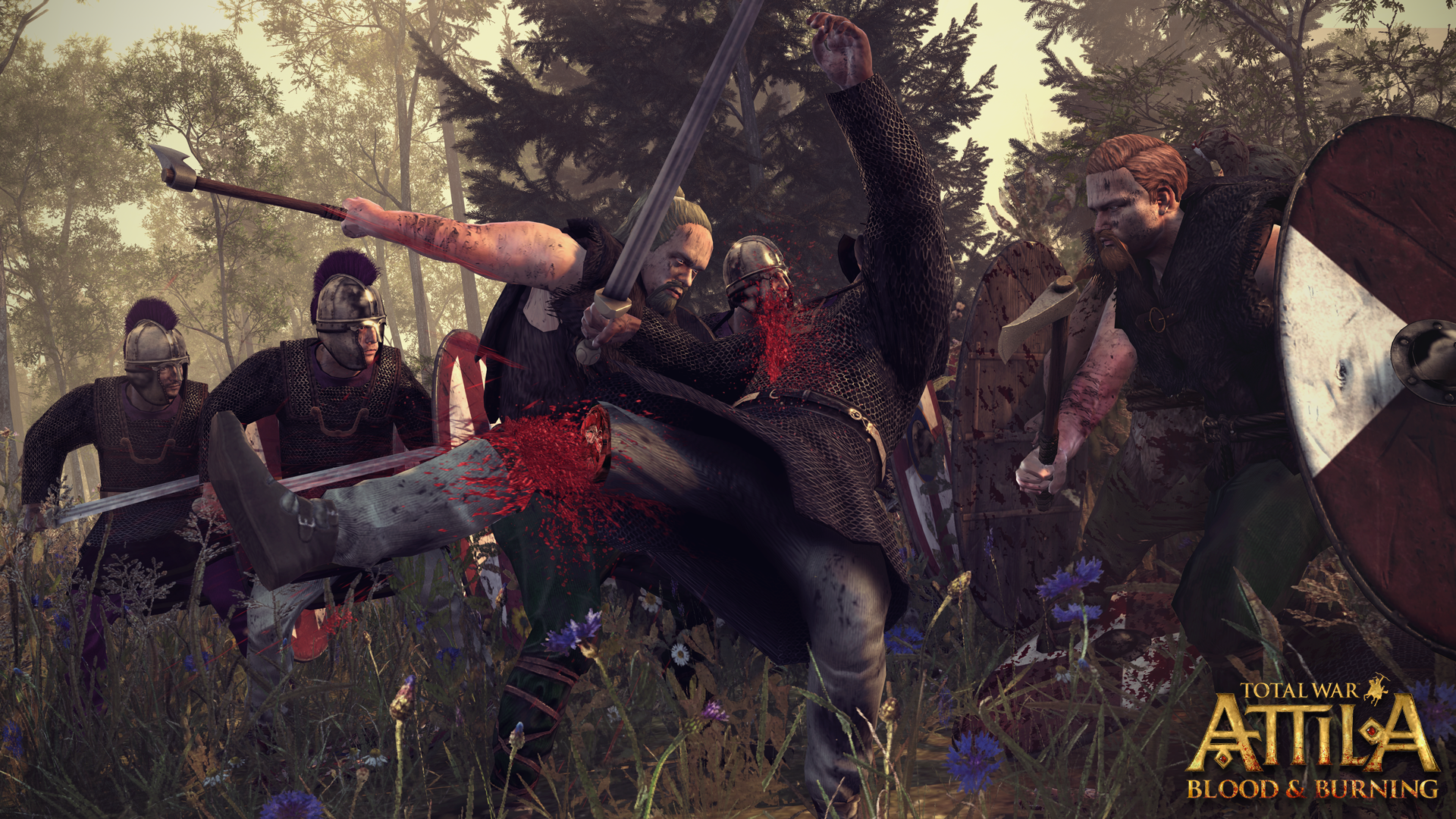 Total War Attilas Blood & Burning DLC brings violence and vomit