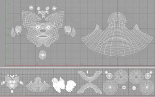 Use the UDIM system to keep your characters clean