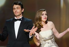Anne Hathaway and James Franco host Oscars