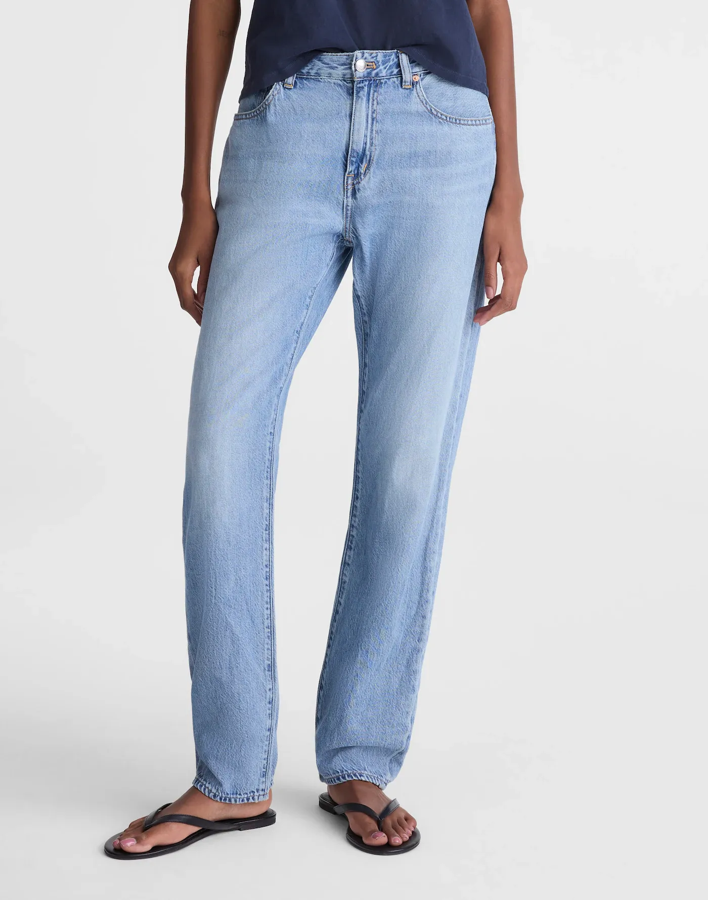 MW, The Dean Easy Straight Jean in Airy Denim