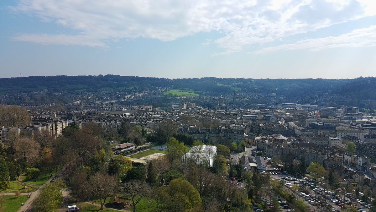 A photo taken on a Potensic Atom 2 drone