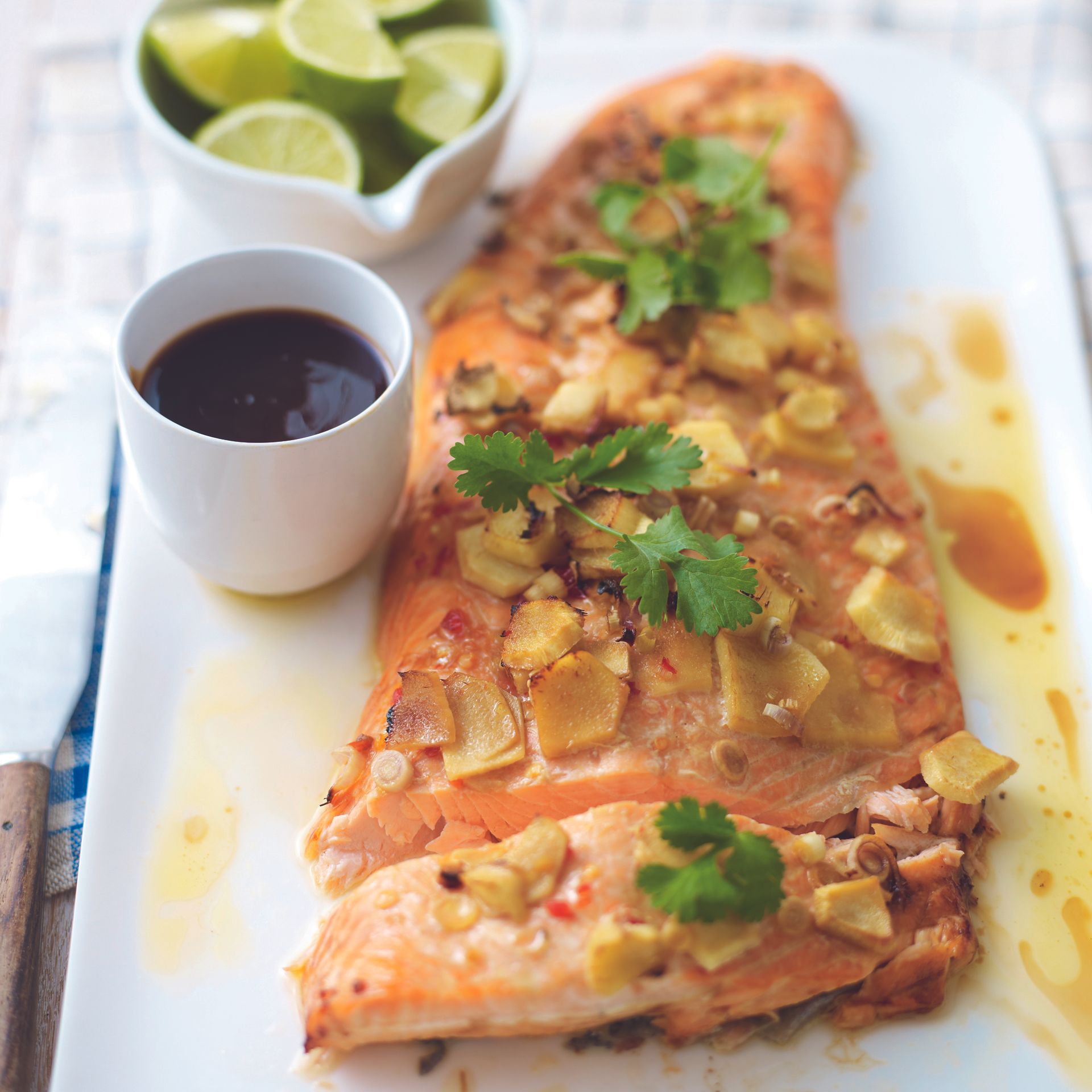 Ginger and Lemongrass Salmon Dinner Recipes Woman & Home