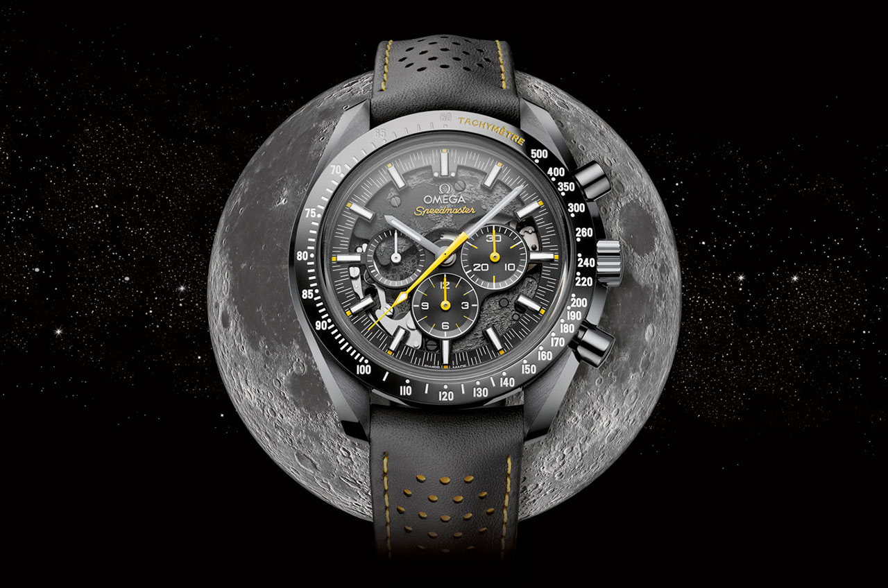 Omega Reveals Dark Side of the Moon Chronograph for Apollo 8 50th Space