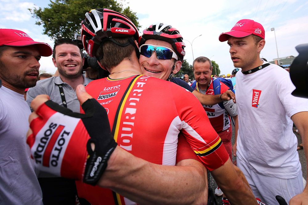 Andre Greipel following his stage 15 win.