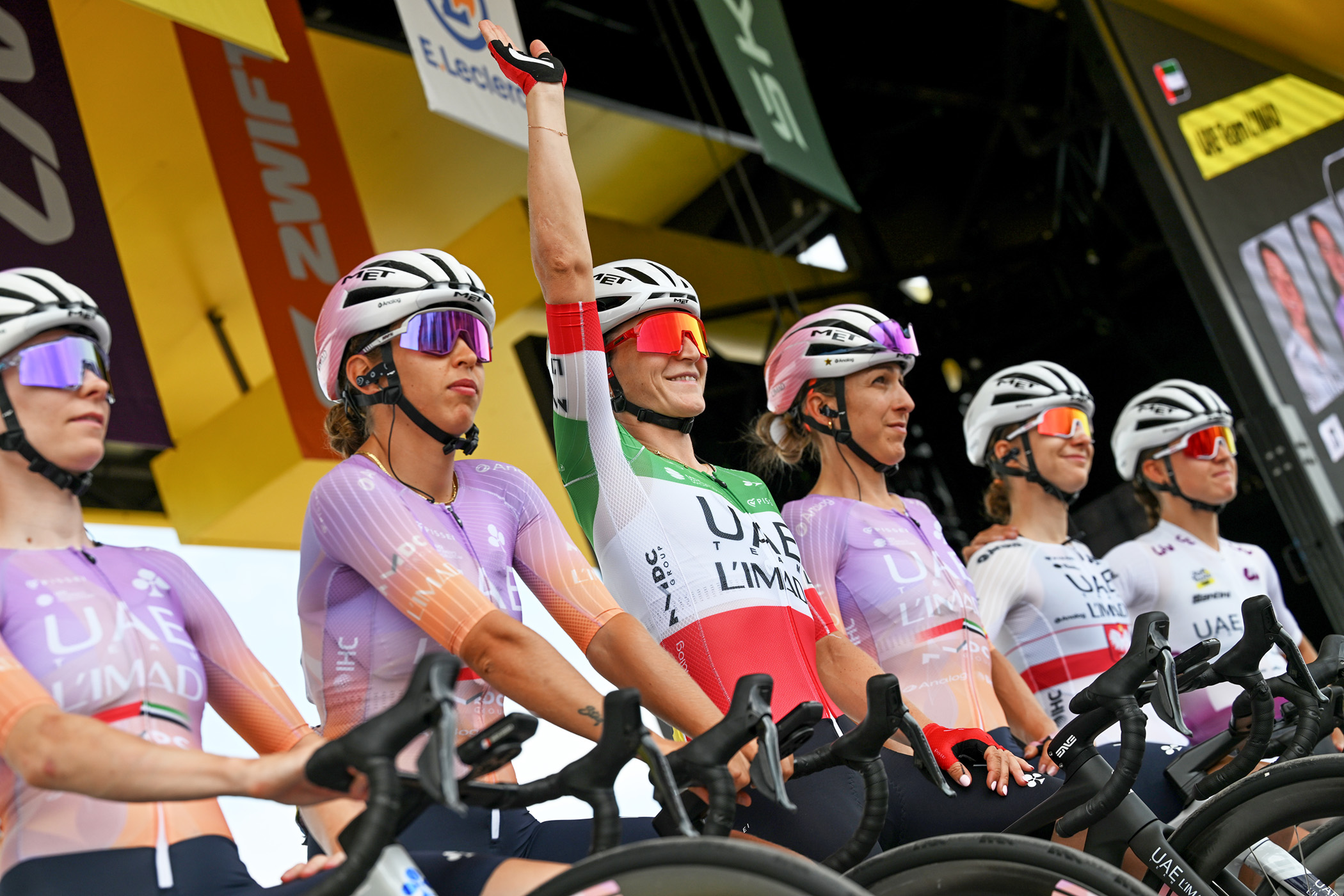 With three riders in the GC top 10, UAE Team L'IMAD enjoyed a great Tour
