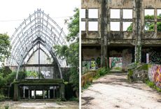 Abandoned buildings in Bali