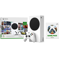 Microsoft - Xbox Series S 512GB All-Digital Starter Bundle Console with Xbox Game Pass: $299.99 Save $50 -