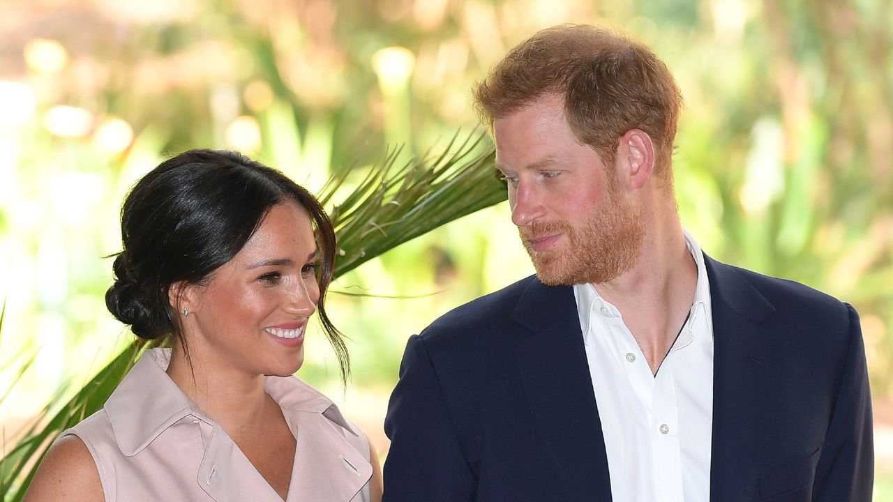 Meghan, Duchess of Sussex and Prince Harry, Duke of Sussex attend a reception to celebrate the UK and South Africa’s important business and investment relationship at the High Commissioner’s Residence during their royal tour of South Africa on October 02, 2019 in Johannesburg, South Africa