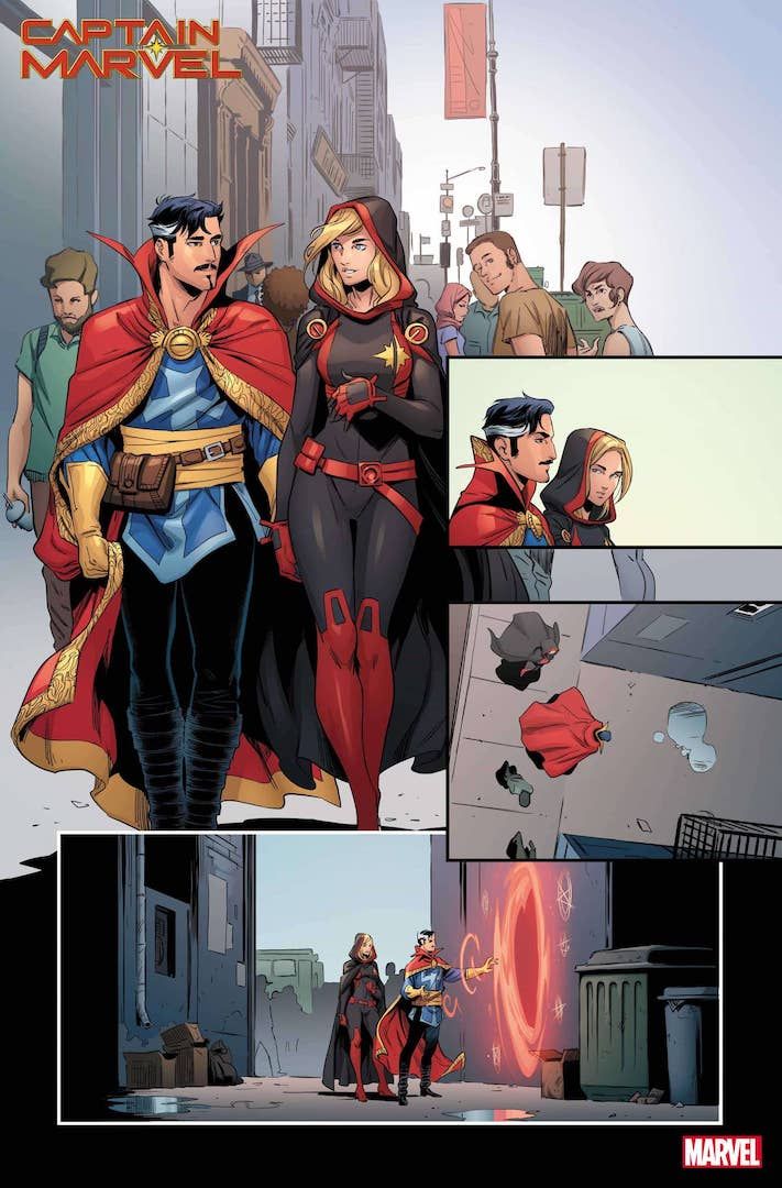 page from Captain Marvel #30