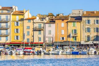 places celebs vacation Saint Tropez, France