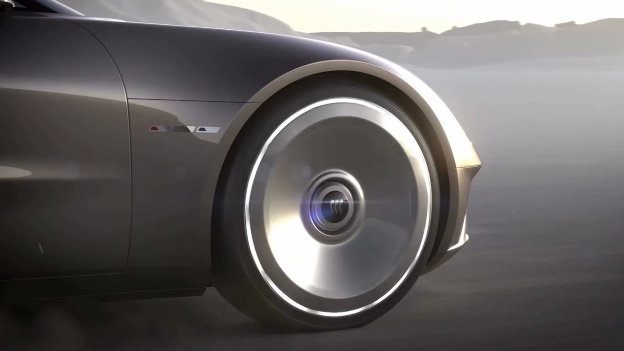 Buick Electra Orbit concept car from a variety if angles