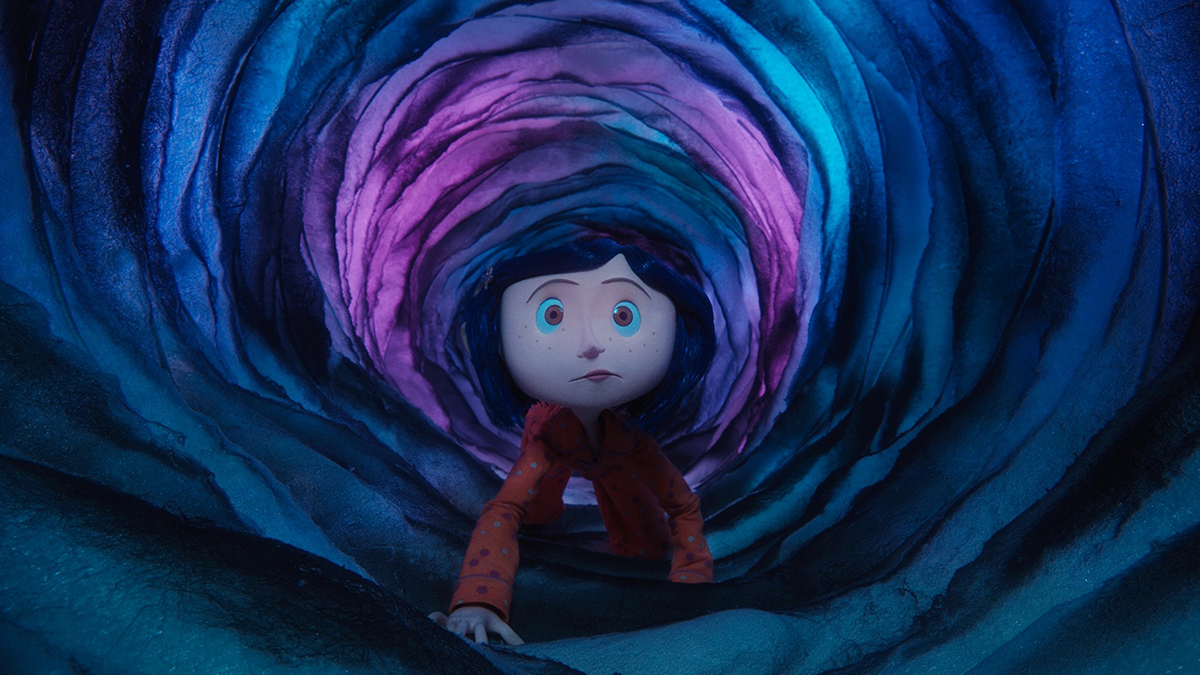 A still from the animated film Coraline