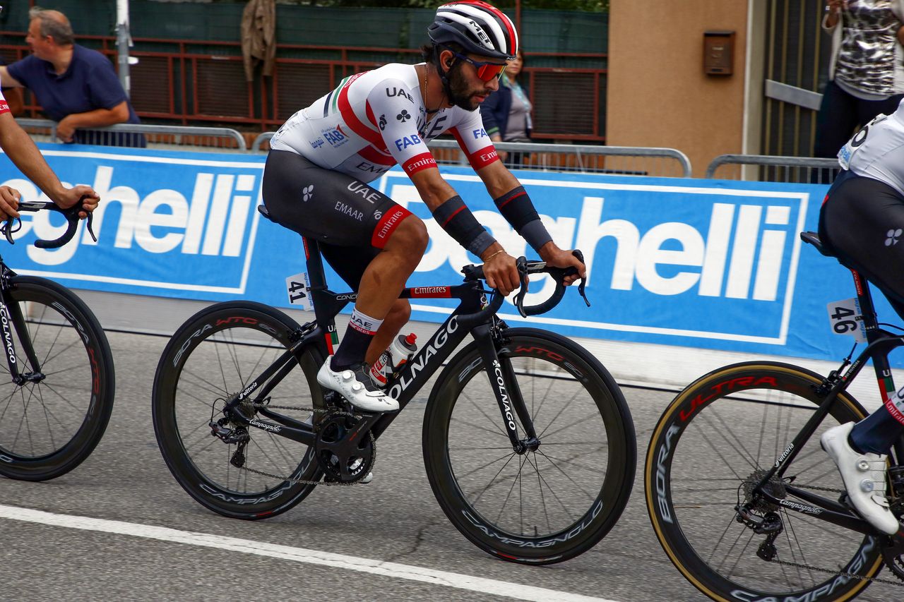 Fernando Gaviria (UAE Team Emirates) at the GP Bruno Beghelli