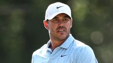 Brooks Koepka looks on during the US Open
