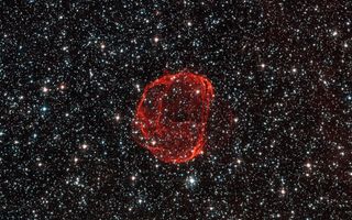 Remains of Star Supernova SNR 0519 1920
