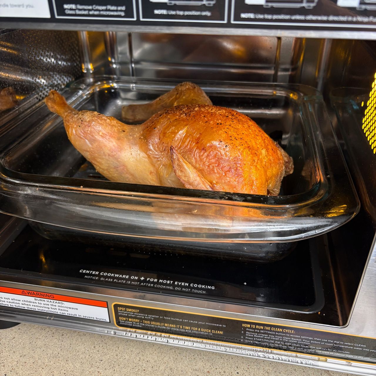 Testing the Ninja Crispi microwave air fryer combo