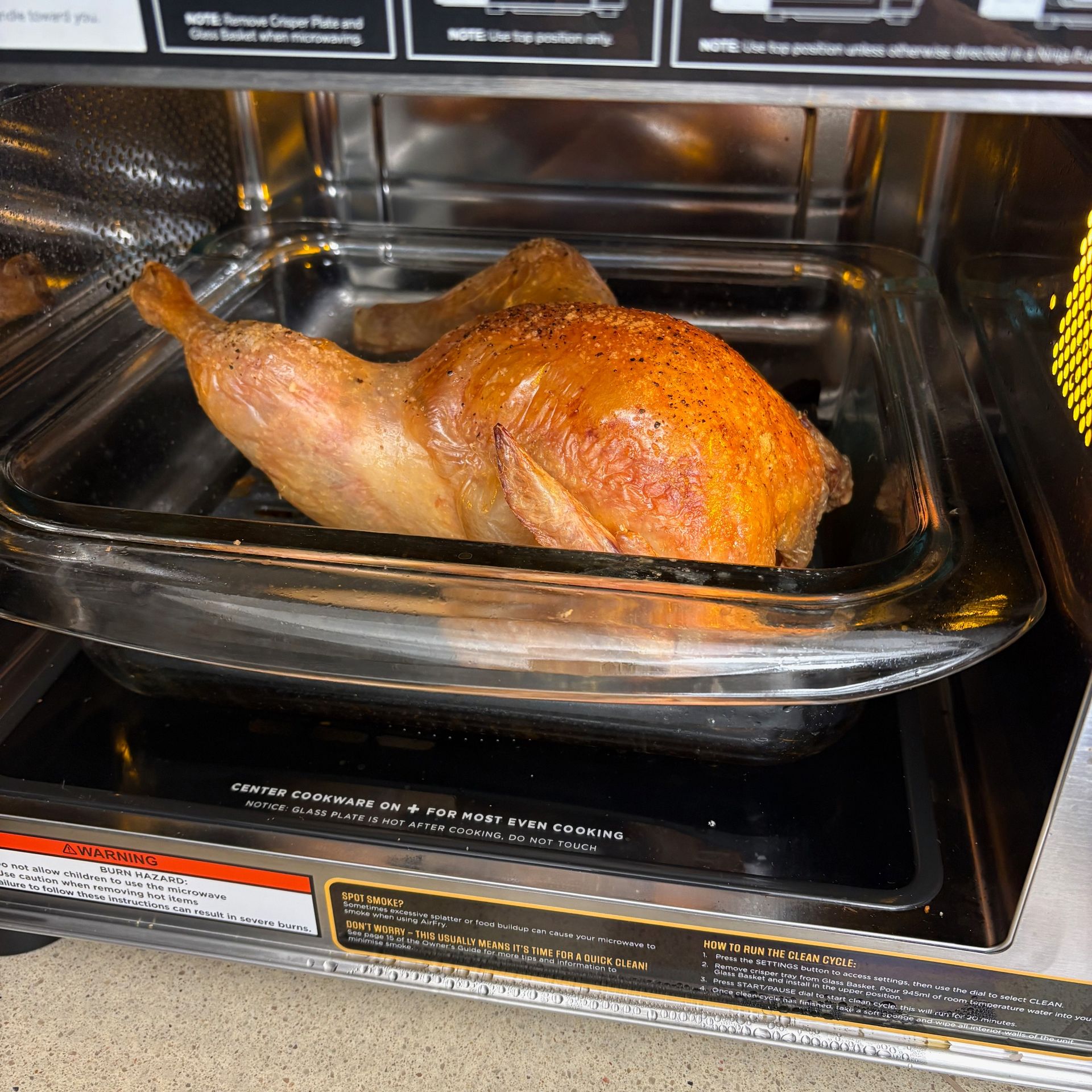 Testing the Ninja Crispi microwave air fryer combo 