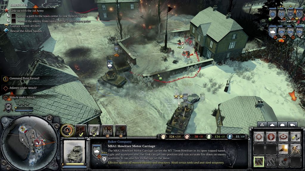 company of heroes 2 ardennes assault graphics crash