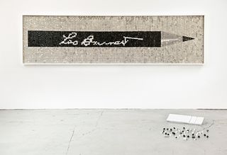 The Leo Burnett team re-imagined the company pencil using 6325 recycled computer keys