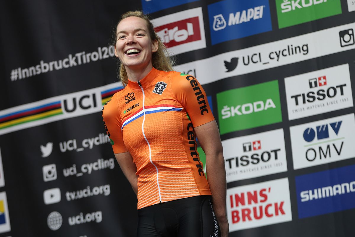 A happy Anna van der Breggen