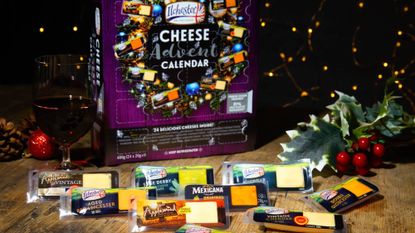 cheese advent calendar