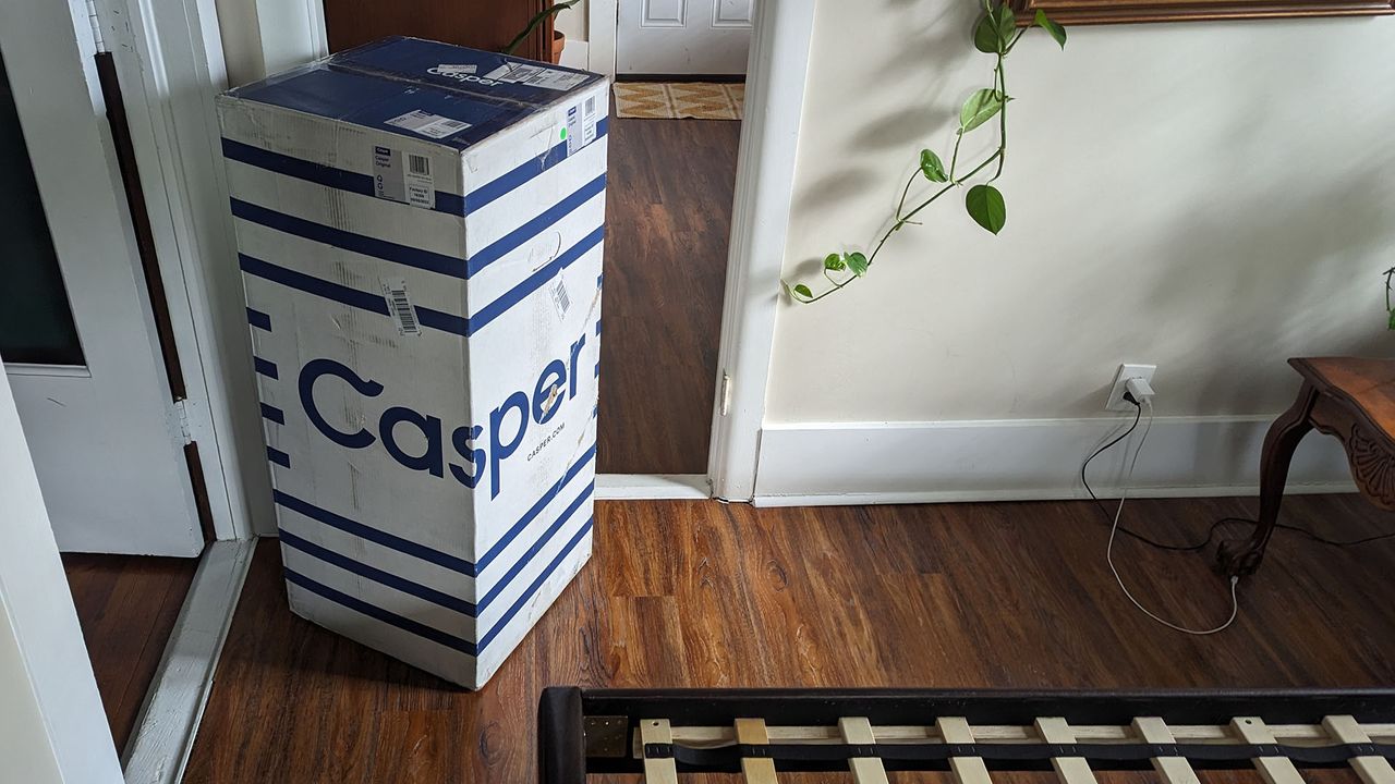 Casper Original mattress in its box