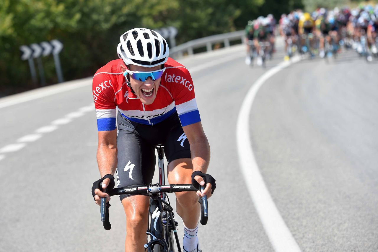 Niki Terpstra on the attack
