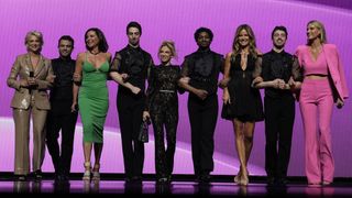 Real Housewives Ultimate Girls Trip: RHONY Legacy cast at upfronts 