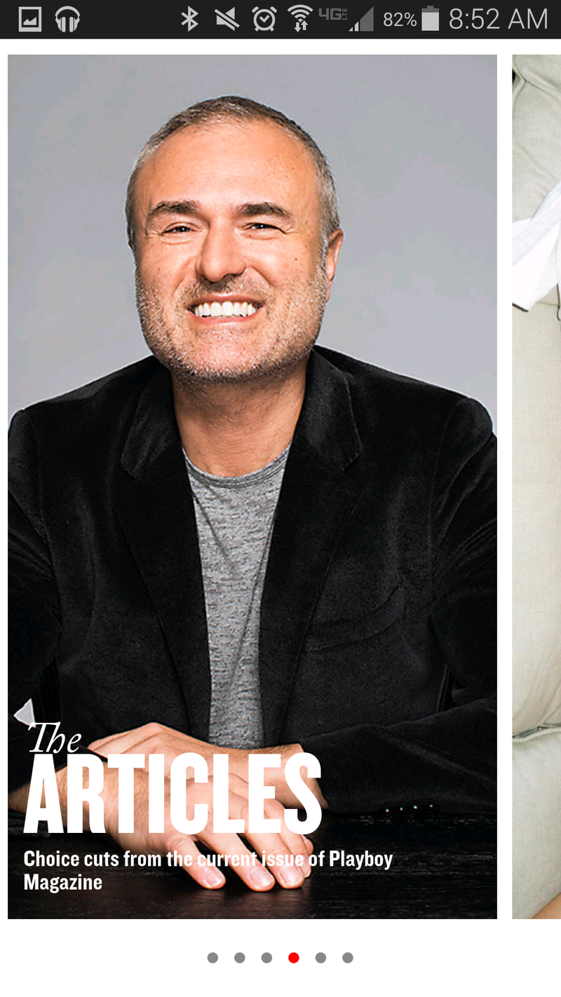 Playboy Android app