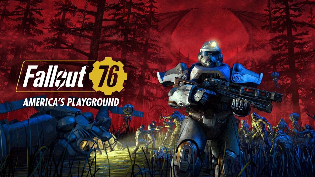 Fallout 76 America&#039;s Playground key art