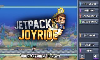 Jetpack Joyride for Windows Phone 8 bug