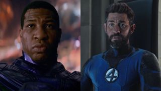 Jonathan Majors in Ant-Man and the Wasp: Quantumania and John Krasinski in Doctor Strange in the Multiverse of Madness