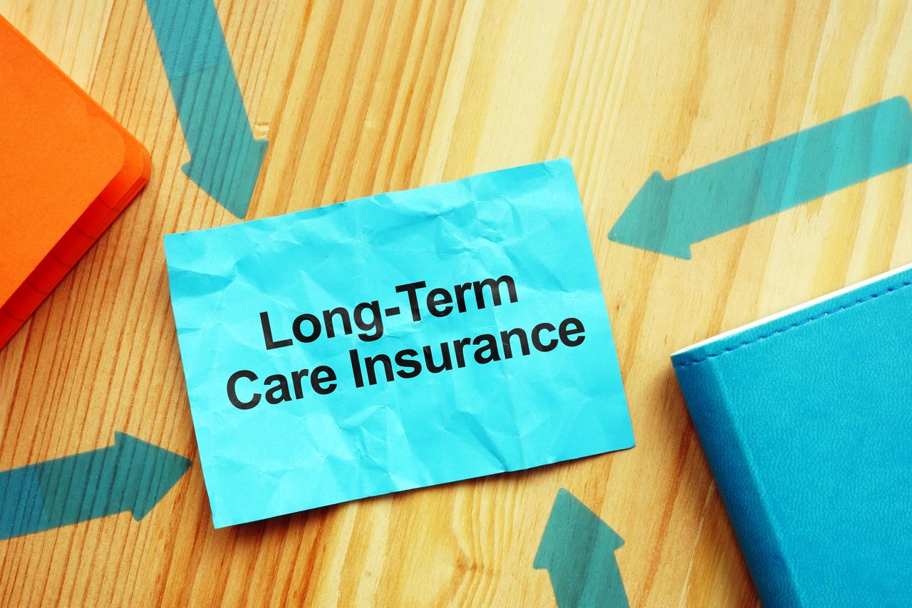 Business photo shows printed text Long-Term Care Insurance