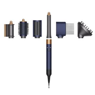 Dyson Airwrap™ multi-styler and dryer Complete Long Volumise in Blue/Copper