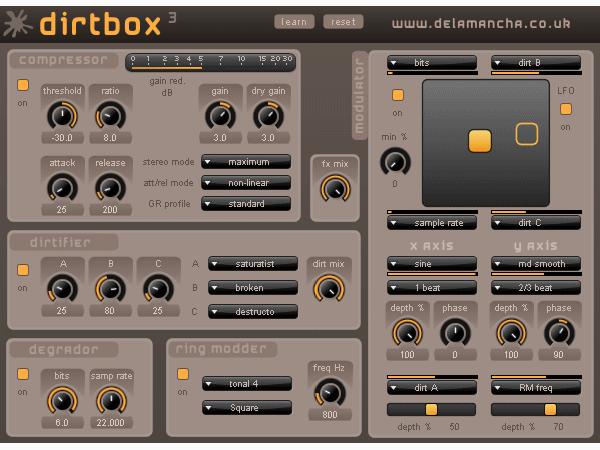 dirtbox 3 is the first non-freeware version of the plug-in.