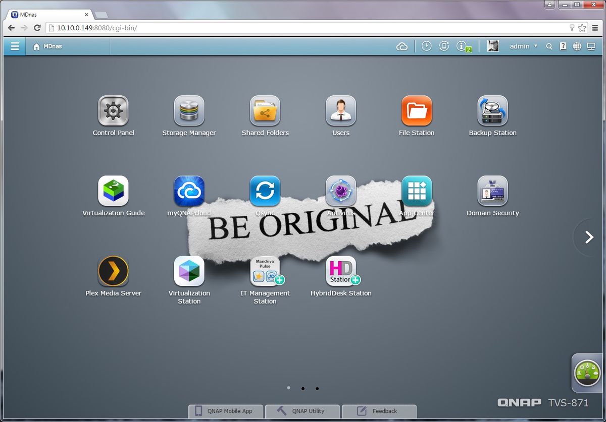 Qnap Tvs 871 Ui 0