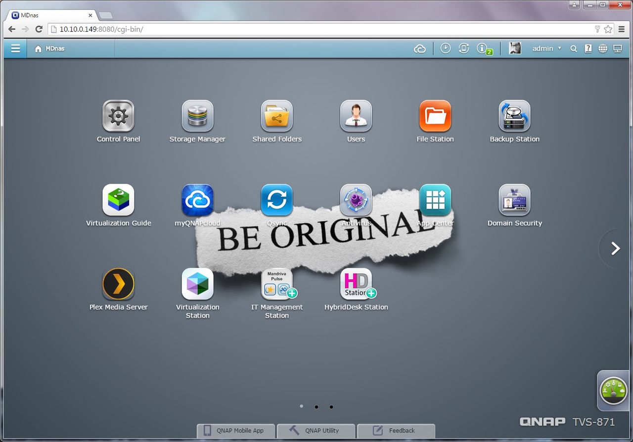 Qnap Tvs 871 Ui 0