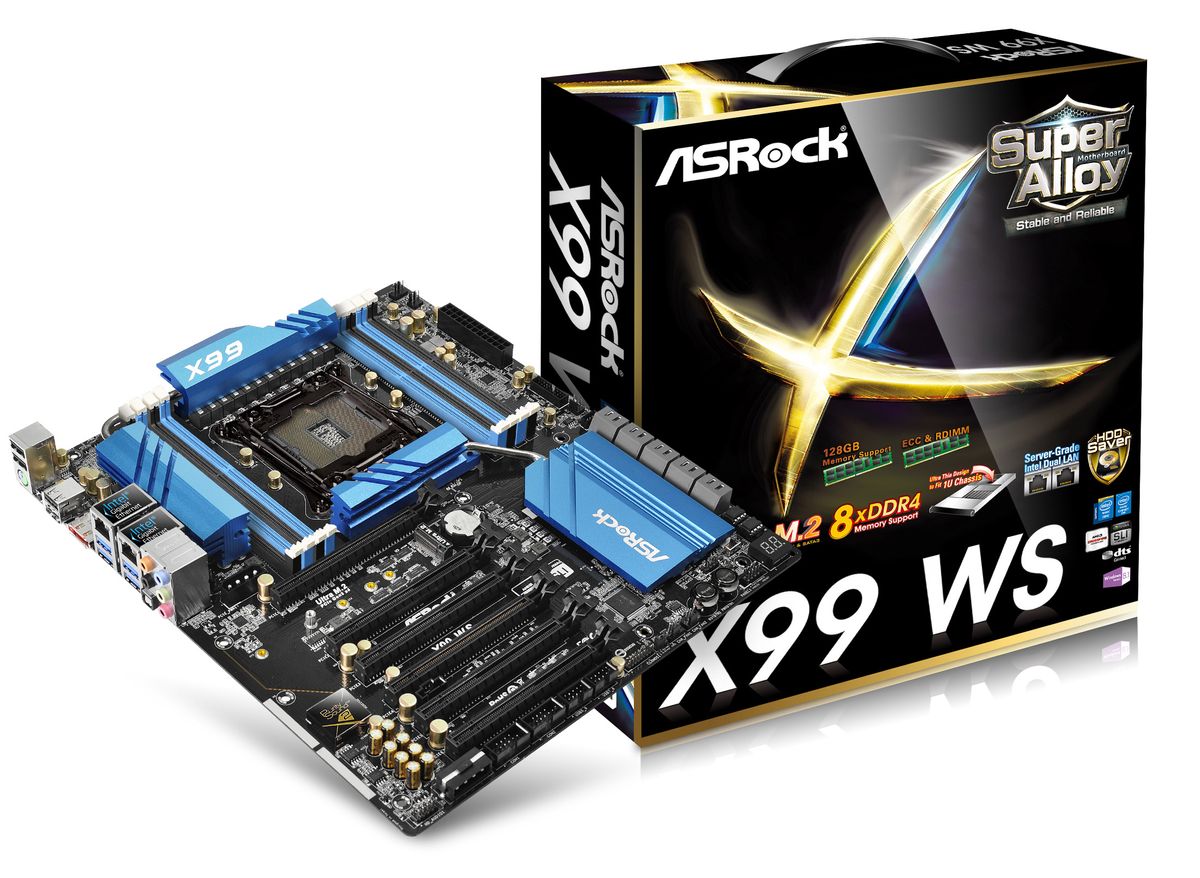 Asrock x99 ws обзор