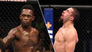 Israel Adesanya (L) and Robert Whittaker (R) will face in the UFC 271 main event