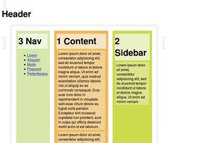 This demo of a three-column layout made with Flex Box properties can be found on the blog of York-based web agency Isotoma