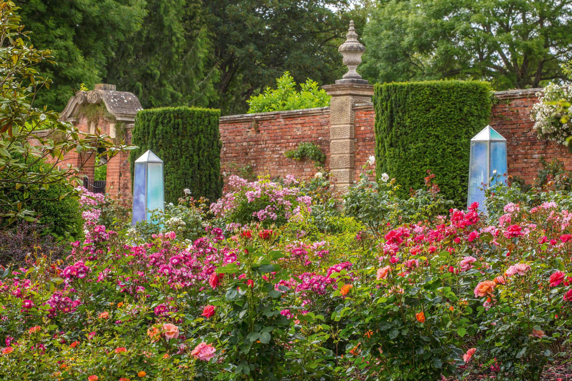 The gardens of Highnam Court